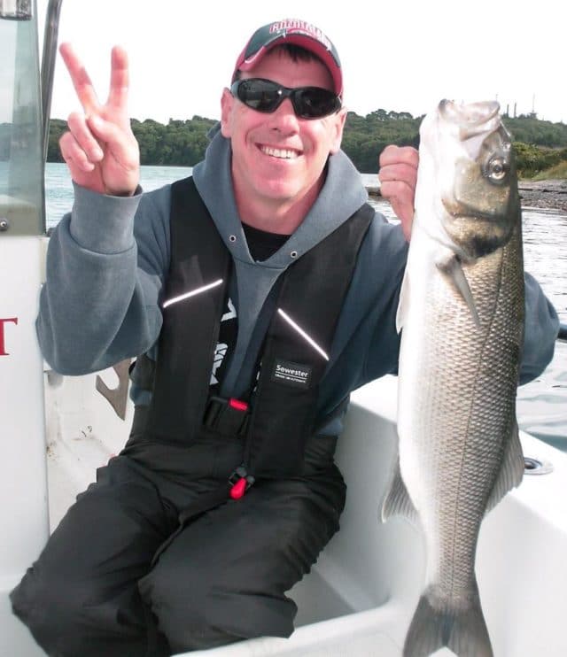 Not one but two monsters. This one was 69cms for James Crowley