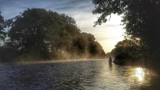 Salmon fishing on the Bandon