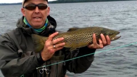 Stuart Marry, Dublin winner of the L.S.T.P.A McDonnell (Catch & Release) competition 