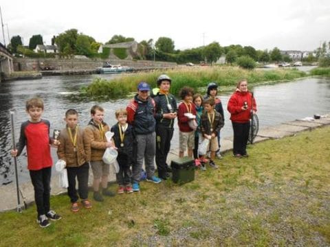 Some of the anglers who took part in Saturday’s event