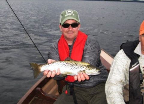 Mark from U.S with his Sheelin trout 