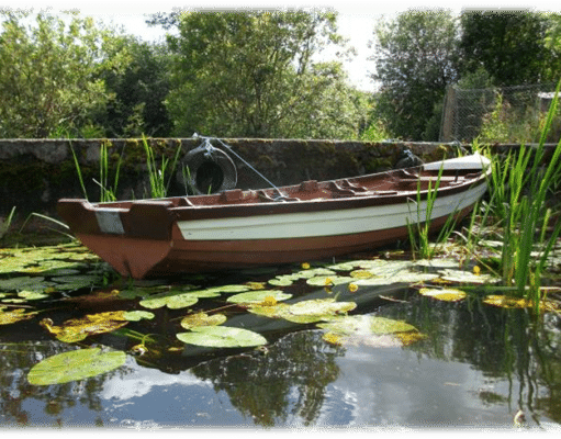 Sheelin boat takes a rest...
