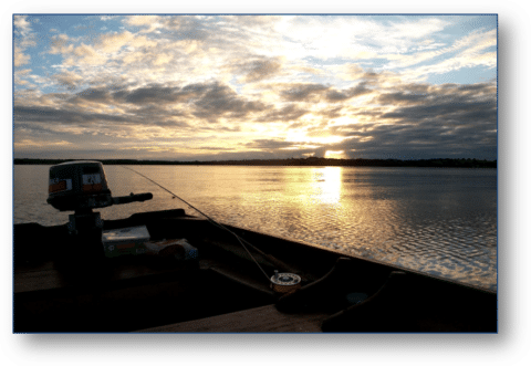 ‘Into the night’ Lough Sheelin, August 2015