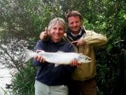 French Anglers Salmon Success on the River Boyne