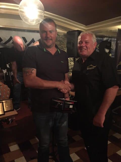 Daiwa Pairs - Andy Hornby with BassBoots man Mal Scullion