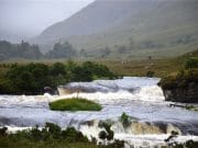 Downpours at Delphi makes it hard for anglers