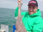 Colourful Kit catches the big ones Kit Dunne with smoothie