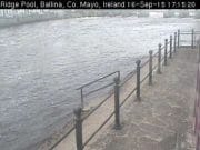 Heavy rain impacts on Moy but looking good for coming week as levels drop back Ridge pool
