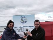 3rd year to win for Galway Bay SAC in Carty's West Coast Shore League Winner Stephen O'Sullivan