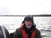 7lb Lough Sheelin trout for Dargle angler Philip Philip Reid with his 7lb Sheelin trout