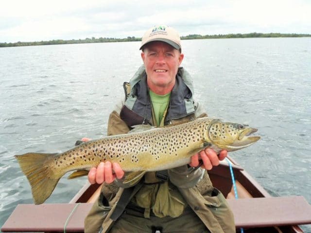 Brian McAvinney with a 6.5lb trout