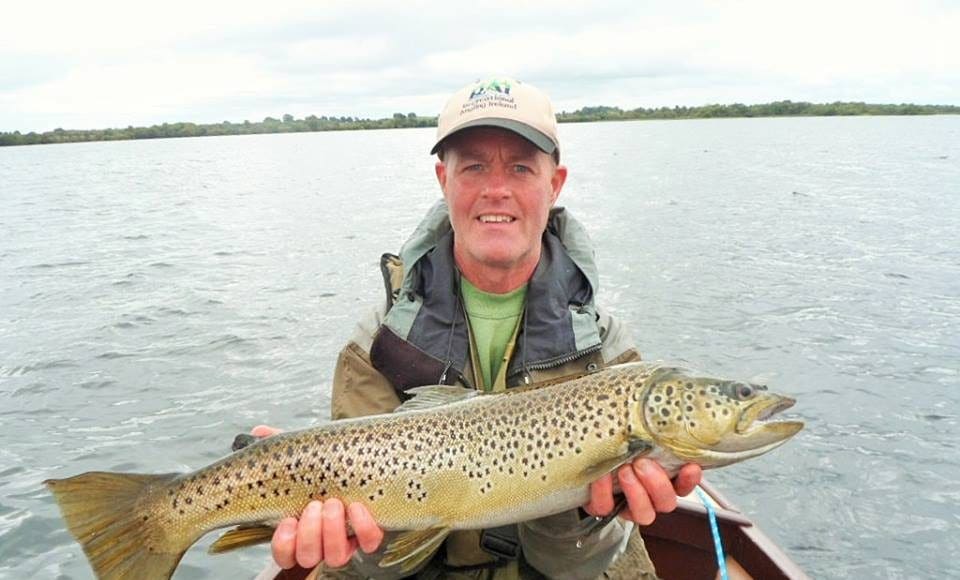 Brian McAvinney with a 6.5lb trout