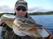Blue skies and good pike at Lough Allua