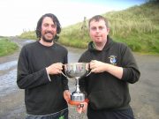 Edward Kilroy wins Toner Cup and Connacht closed gold medal Edward receives Ray Toner cup and gold medal from Brian Reidy PRO Connacht IFSA
