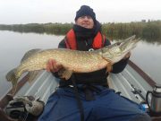 Low temperatures but nice weights for Aidan on Lough Corrib