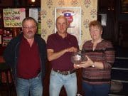 Cooler temperatures reflect in the results at Carrigallen Festival N Harrison winner Carrigallen Festival 2015 receiving his prize