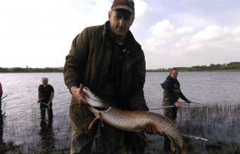 Bernard McAvinnue biggest pike Gowna Competition