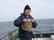 Great fishing on Killala Bay for rays, dabs, plaice and turbot Spotted ray