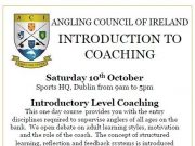 Introduction to Coaching Saturday 10th October, Sports HQ, Dublin