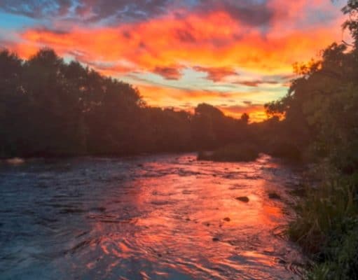 Irish Angling Update – 01 October 2015 Red sky at Red Roof on the Drowes