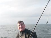 RNLI comp to help save lives, sees lost rod raised from the deeps diver