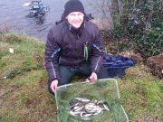 Mainly Roach for the Ballybay anglers on Lough Namachree Rimka Kondrackai