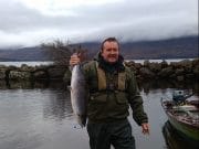 First salmon of the season caught on Lough Currane salmon