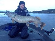 A good start to the year for pike anglers on Derg pierre