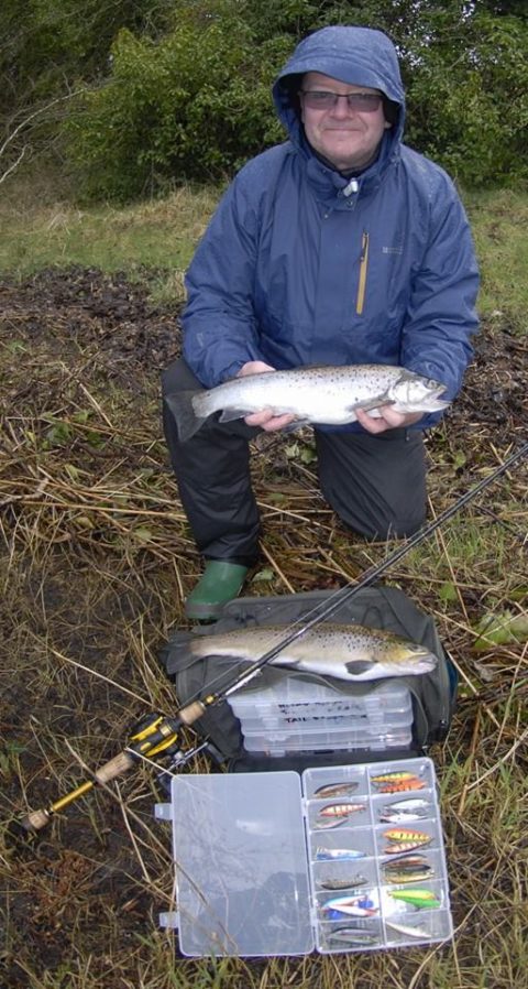 Marty's colourful lures worked well.