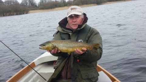Martin Connor, Armagh with one of his Sheelin catches