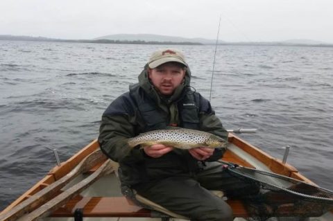 Dave Connor of DC Angling with one of five of his catches early in the week