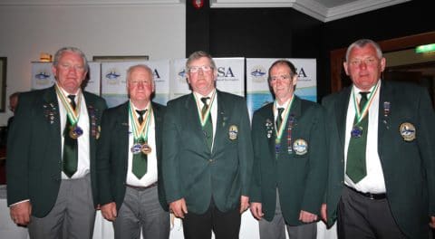 Irelands Silver Medallist's at Last Nights Presentation in Kilmuckridge