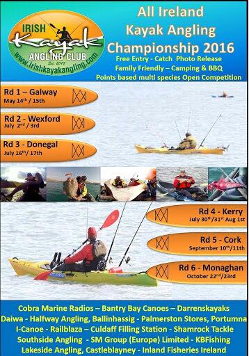 Kayak angling championship 2016