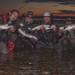 4 anglers, 4 bass