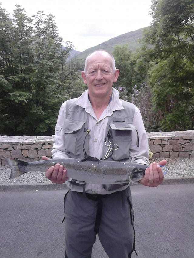 Bill Middleton with a nice River Erriff grilse