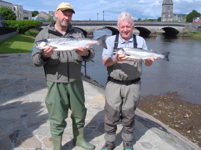Colin Farrell & Bill Hayes, Northern Ireland, with their Ridge Poool catch
