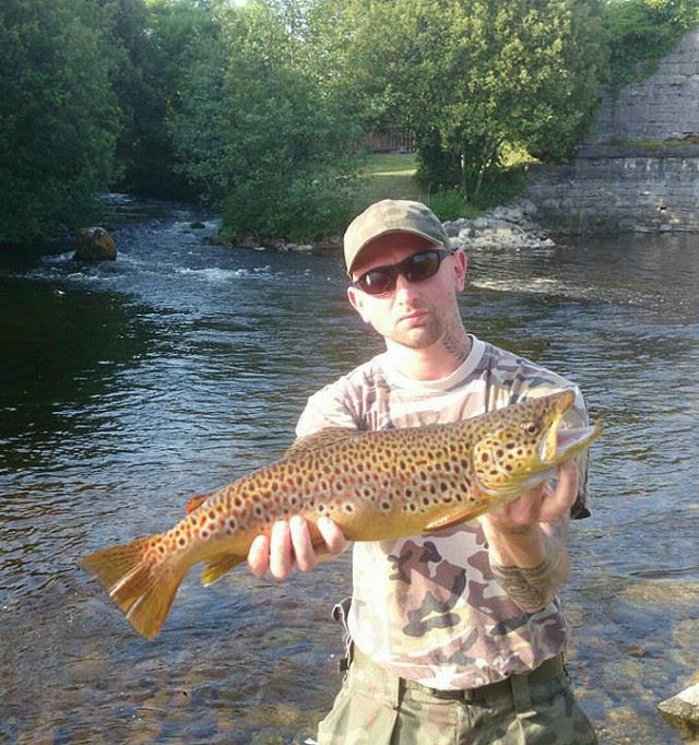 Dawid Dawido Cong Trout 57cm June 2016