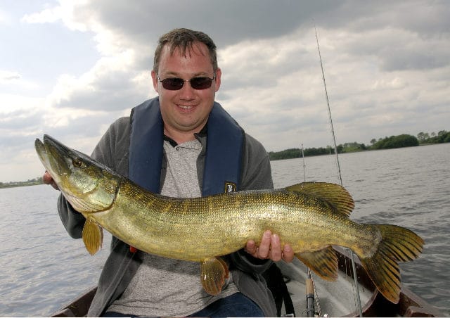 Colin Russell and cracking pike on fly