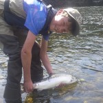Tommy Quinlivan 4lbs grilse Galway Catch-Release 2016