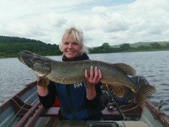 All smiles on Lough Allua