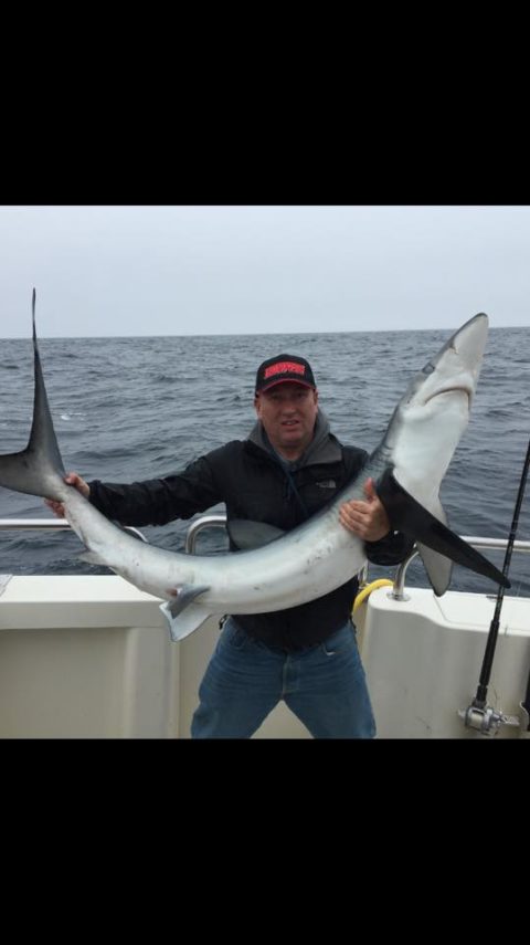 Henry's biggest shark of the day