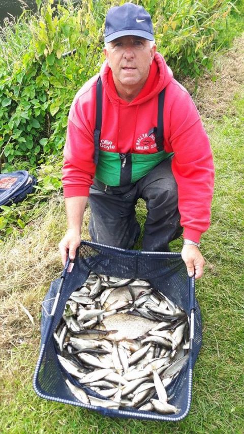 Ollie Doyle had  a few hybrids and roach along with the dace for over 25lb