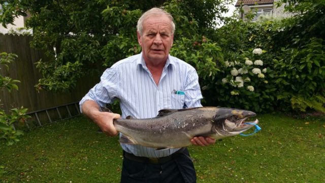 David Forde with his cracking fish