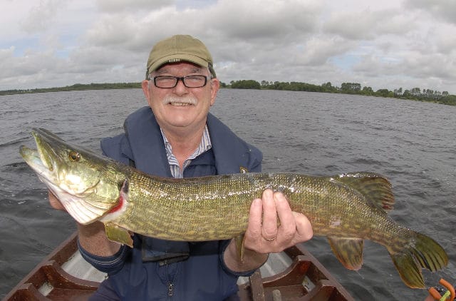 Michael McShane with Ennell pike