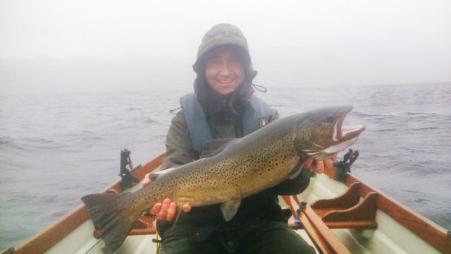 A super Lough Melvin Trout for Sean Carty (Carty's Land and Sea Sports)