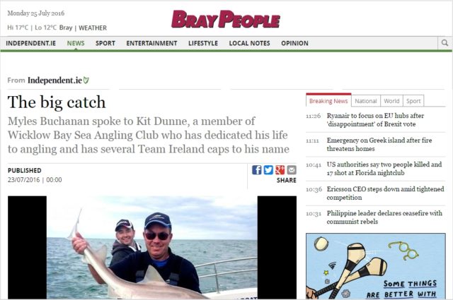 The big catch, Bray People