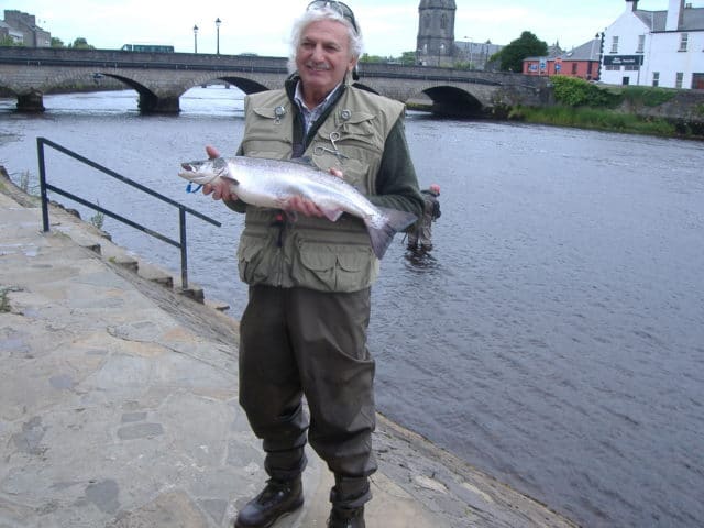 Graham Hunter NI. Had a 7.5 lbs grilse on the fly