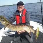 Alain had pike in the sunshine two days ago
