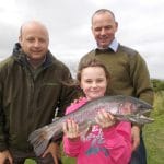 Alana Kerr (9) of Dunmoe, Co.Meath and Brendan Kerr, Oisin Cahill IFI