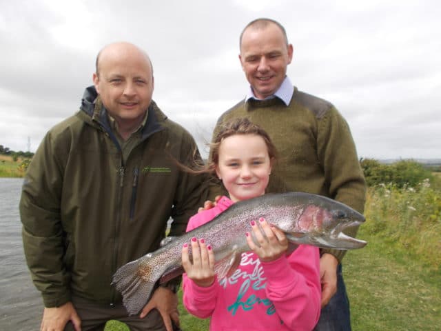 Inland Fisheries Ireland Dublin Angling Initiative Trip to Courtlough Trout Fishery to